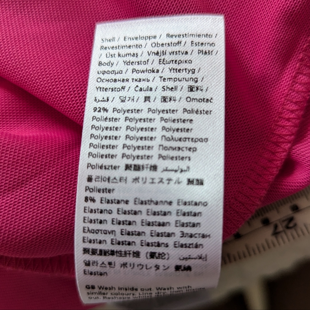 MELISSA BENTSEN x‎ NA-KD Mesh Bodycon Mini Dress Large Pink - Picture 11 of 13